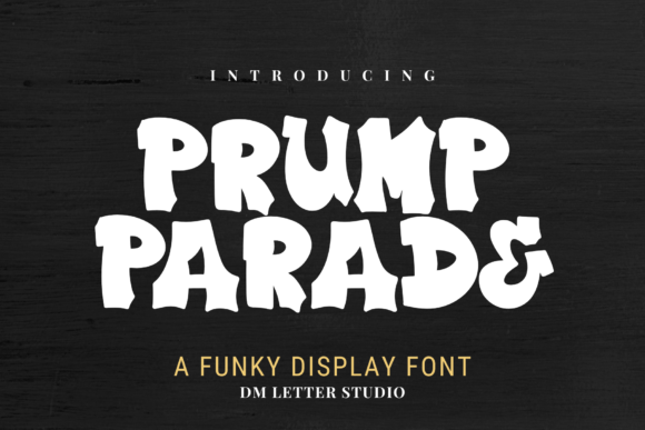 Bring Joy to Your Creations with Plump Parade Font