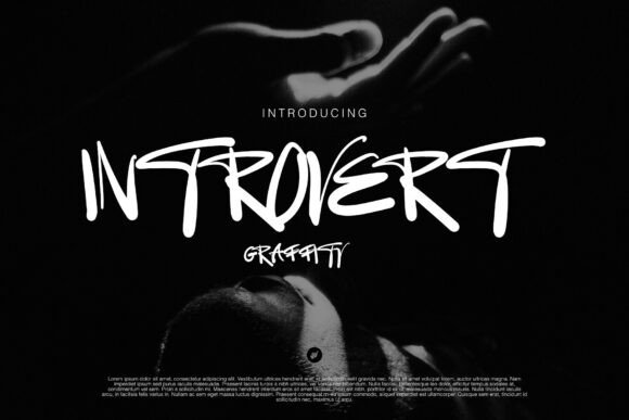Bring Your Creations to Life with Introvert Graffity Font