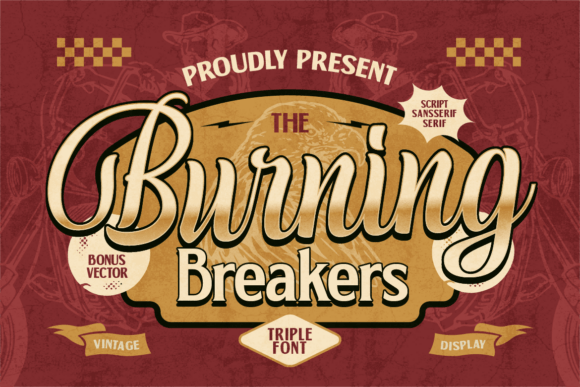 Burning Breakers: A Versatile Typeface for Bold Campaigns