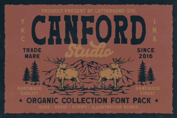 Canford Trio: A Versatile Typeface for Editorial Design
