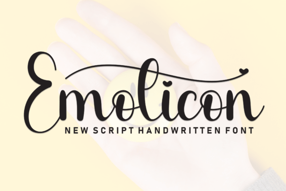 Emoticon: A Stylish Script Font for Engaging Campaigns
