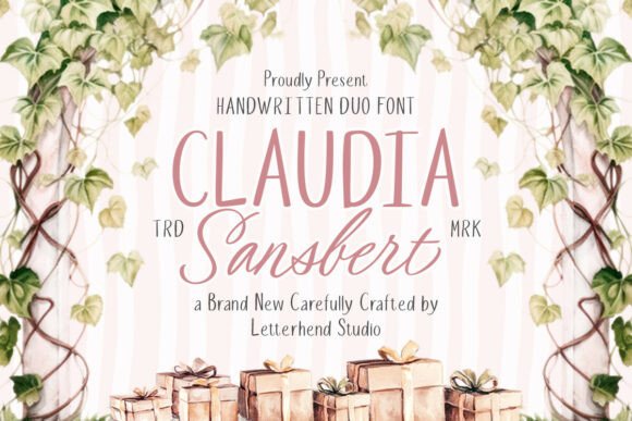 Enhance Your Brand with Claudia Sansbert Duo Font