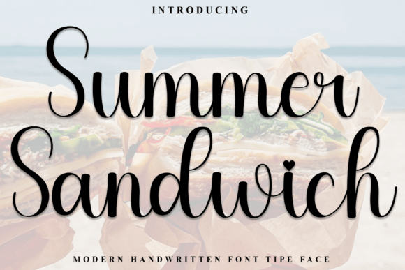 Enhance Your Brand with Summer Sandwich Font