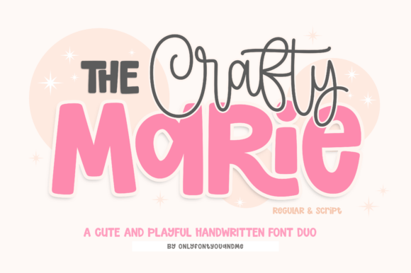Enhance Your Brand with The Crafty Marie Font