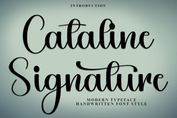 Exploring Cataline Signature: A Versatile Font for Branding