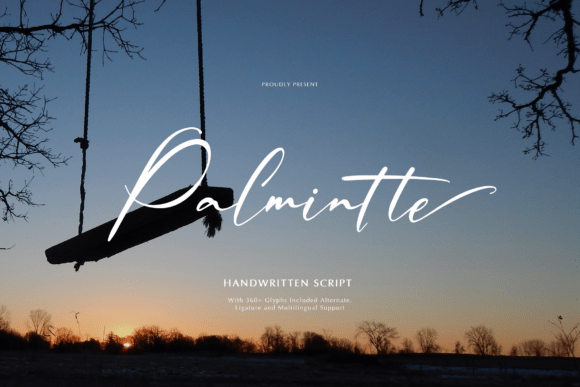 Exploring Palmintte: A Font for Elegant Branding