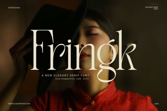 Fringk: A Refined Serif Font for Elegant Web Design