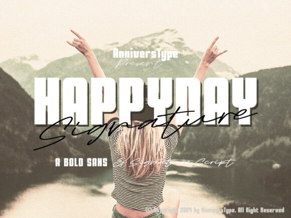 Happyday Duo: A Versatile Font for Engaging Campaigns