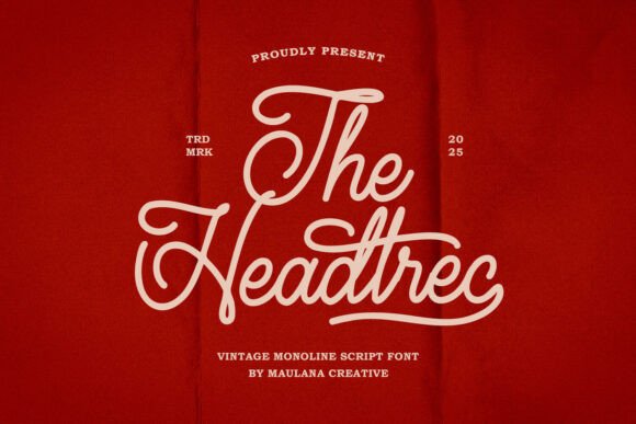Headtrec: A Versatile Script Font for Editorial Design