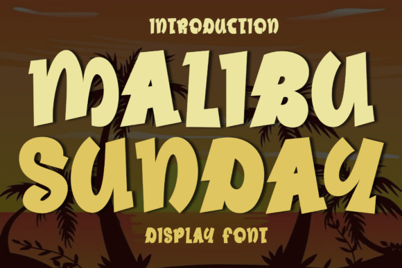 Malibu Sunday: A Fresh Breeze in Typography