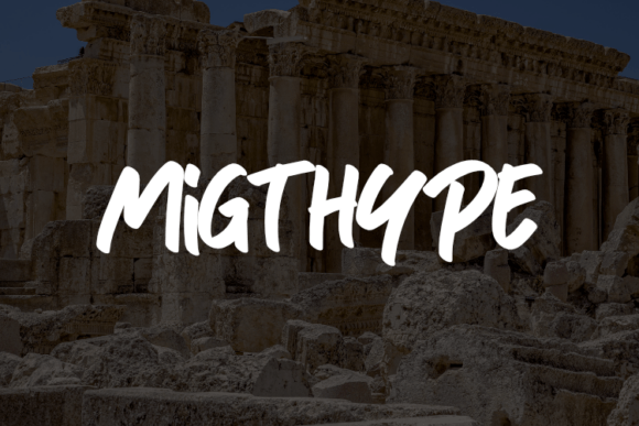 Migthype: A Versatile Font for Editorial and Publishing Design