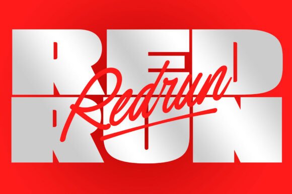 Redrun: A Bold and Modern Typeface for Editorial Design