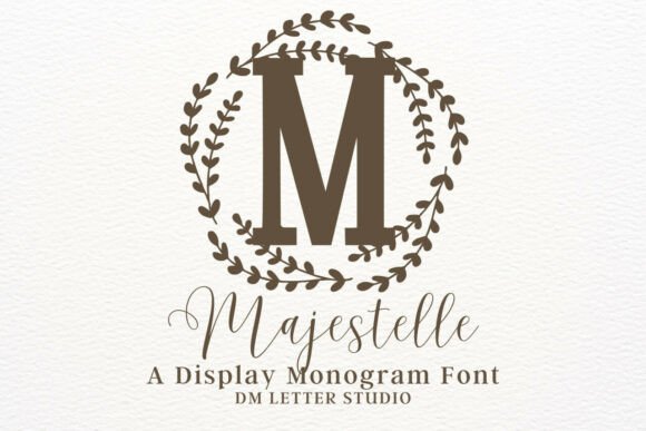 Transform Your Brand with Majestelle Monogram Font