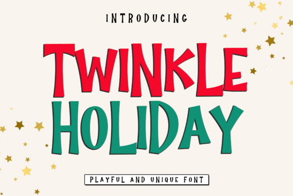Twinkle Holiday: A Modern Script for Charming Branding