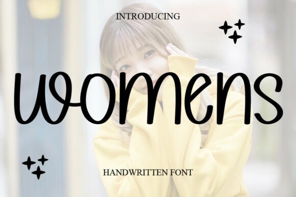 Womens: A Playful Handwritten Font for Editorial Charm